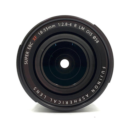 【全額返金保証】【最速発送】FUJIFILM フジノンレンズ XF18-55mmF2.8-4 R LM OIS 動作確認済