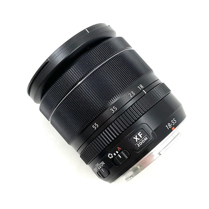 【全額返金保証】【最速発送】FUJIFILM フジノンレンズ XF18-55mmF2.8-4 R LM OIS 動作確認済
