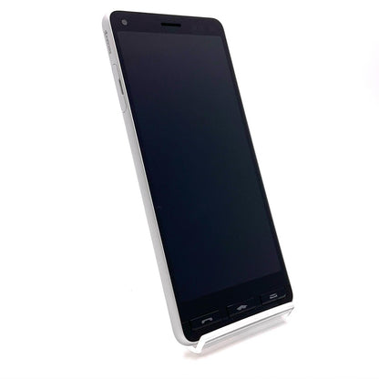 【全額返金保証】【最速発送】京セラ かんたんスマホ 2 32GB シルバー Softbank A001KC 美品 動作確認済