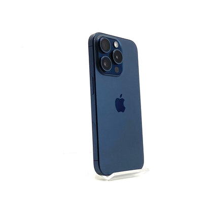 【全額返金保証】【最速発送】Apple iPhone iPhone 15 Pro 128GB ブルーチタニウム Softbank 動作確認済 87%