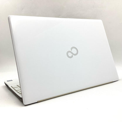【全額返金保証】【最速発送】富士通 LIFEBOOK FMVA53D3W Intel Core i7-8565U 8GB M.2 SSD 512GB 89.8% 動作確認済
