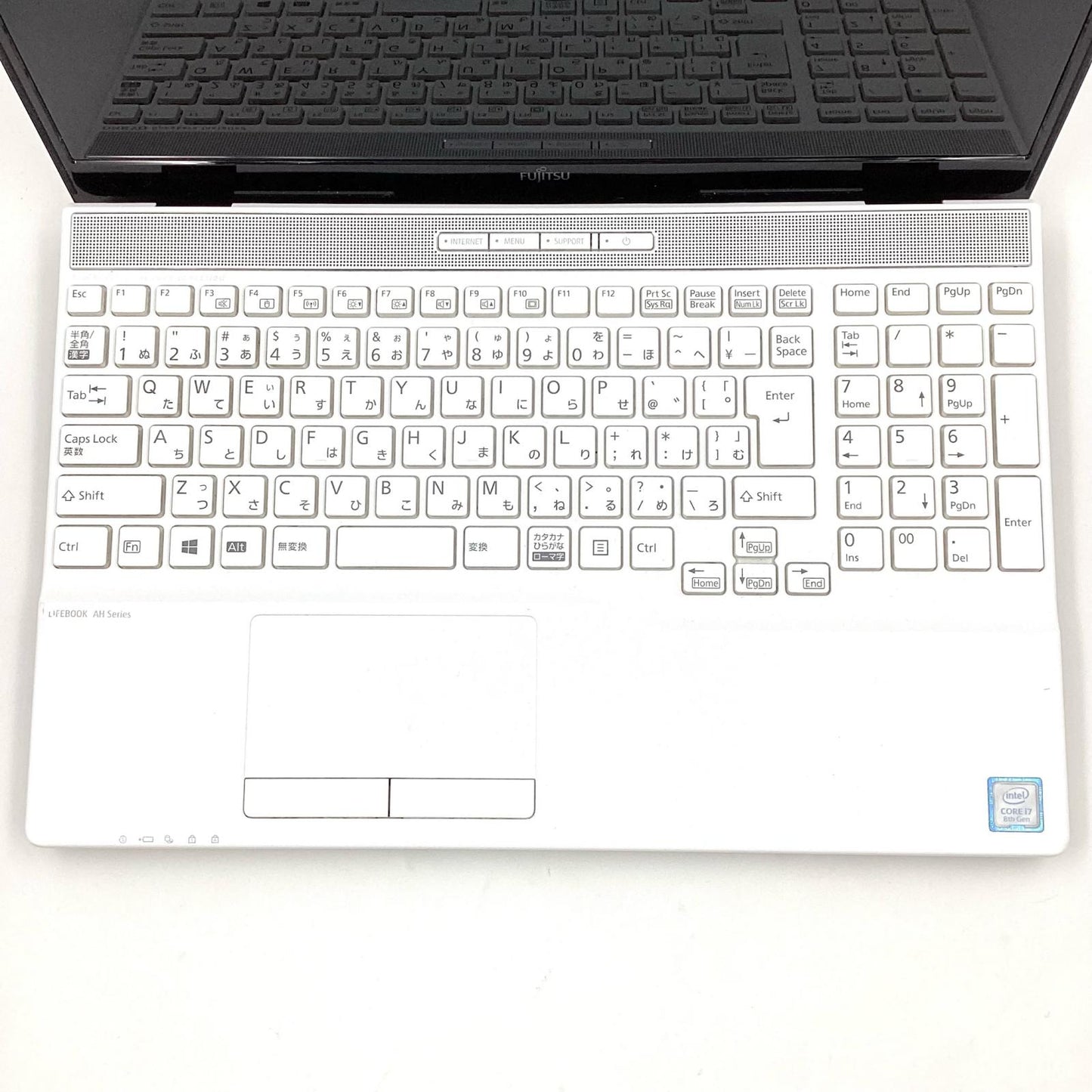 【全額返金保証】【最速発送】富士通 LIFEBOOK FMVA53D3W Intel Core i7-8565U 8GB M.2 SSD 512GB 89.8% 動作確認済