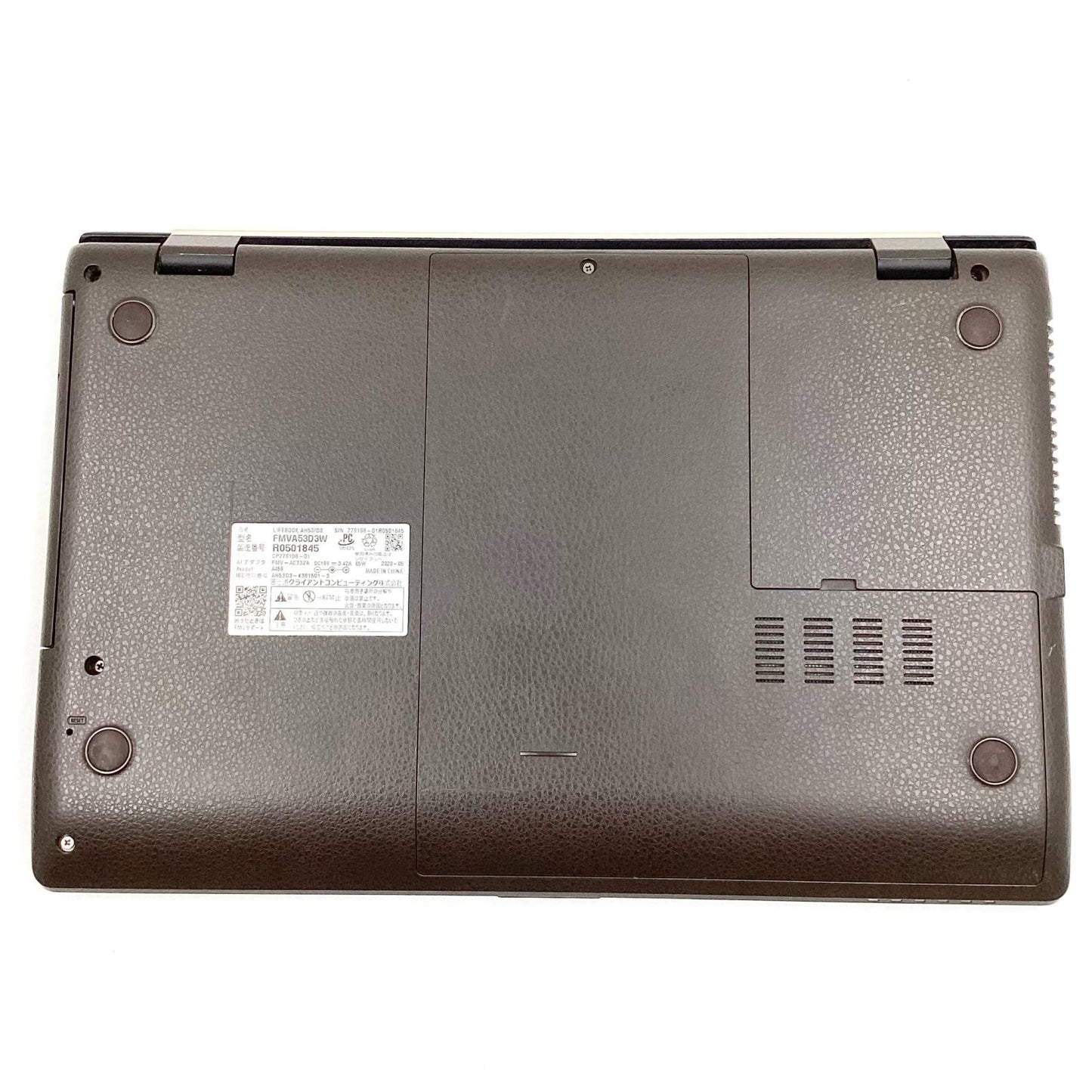 【全額返金保証】【最速発送】富士通 LIFEBOOK FMVA53D3W Intel Core i7-8565U 8GB M.2 SSD 512GB 89.8% 動作確認済