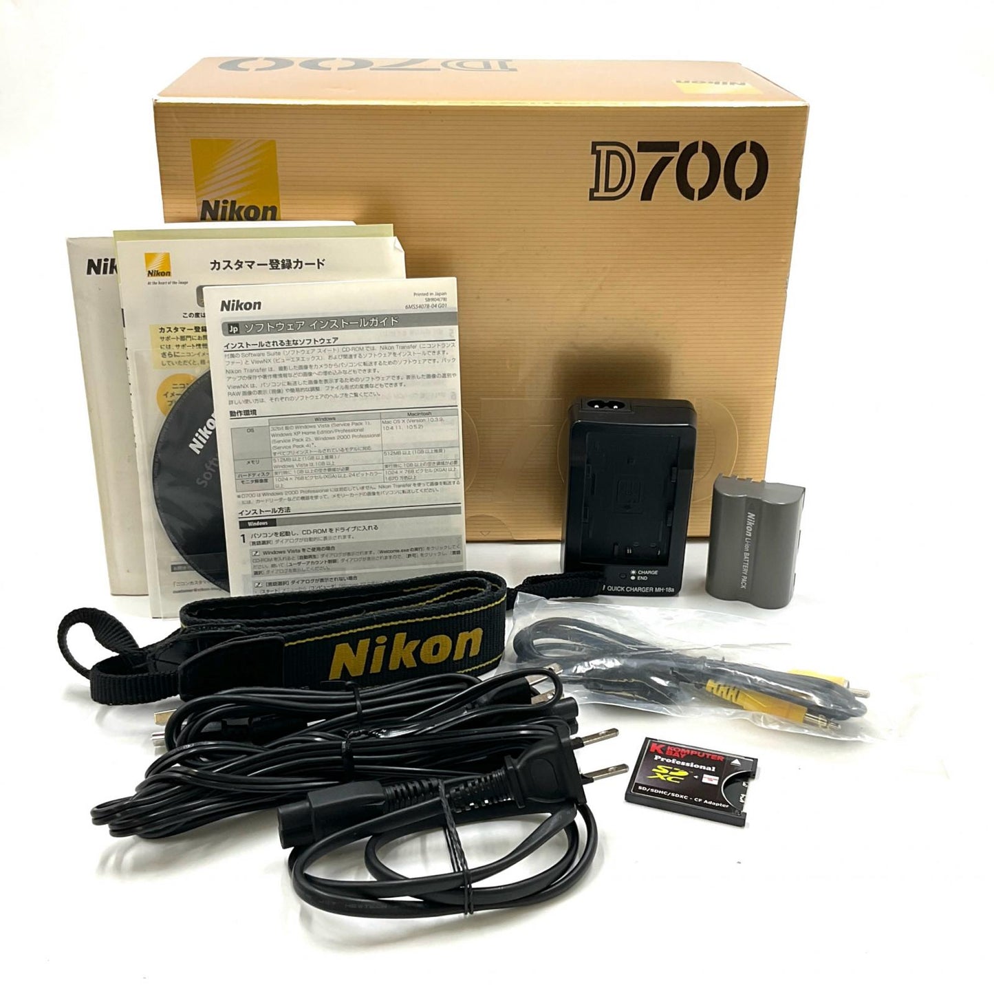 【全額返金保証】【最速発送】Nikon デジタル一眼 D700 ボディ ブラック 動作確認済