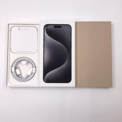 【全額返金保証】【最速発送】Apple iPhone iPhone 15 Pro Max 1TB ブラックチタニウム SIMフリー 超美品 動作確認済 100%