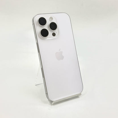 【全額返金保証】【最速発送】Apple iPhone iPhone 16 Pro 256GB ホワイトチタニウム SIMフリー 白ロム 超美品 動作確認済 94%