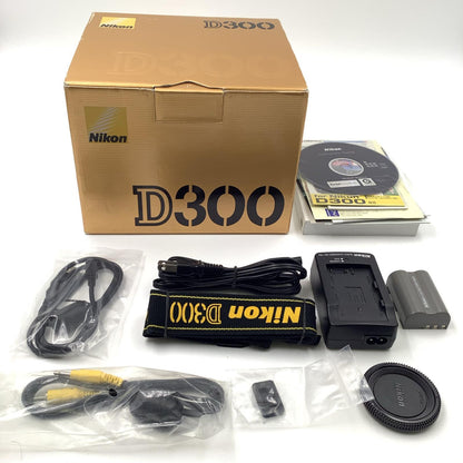 【全額返金保証】【最速発送】Nikon デジタル一眼 D300 ボディ ブラック 動作確認済