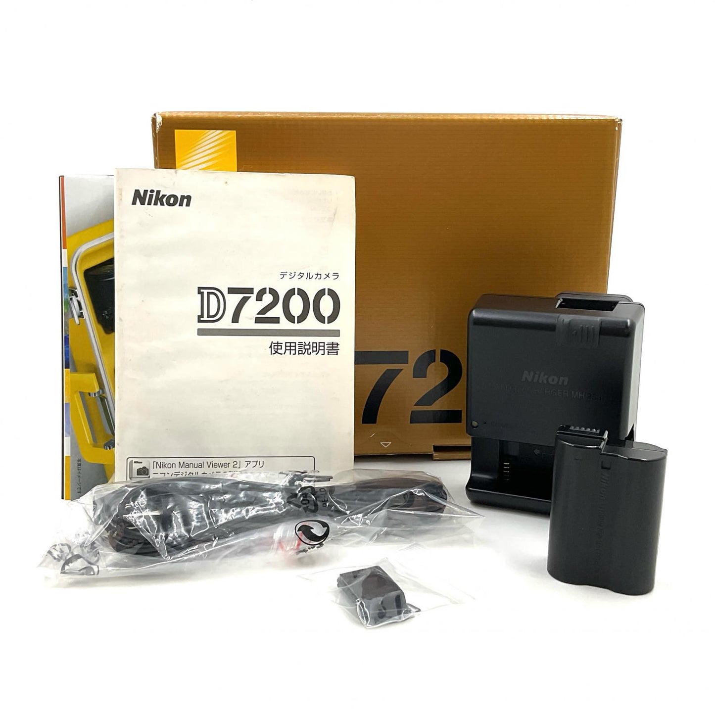 【全額返金保証】【最速発送】Nikon デジタル一眼 D7200 ボディ ブラック 動作確認済