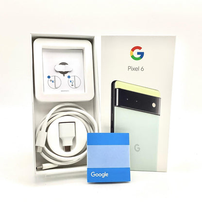 【全額返金保証】【最速発送】Google Pixel 6 128GB Sorta Seafoam au GR1YH 動作確認済