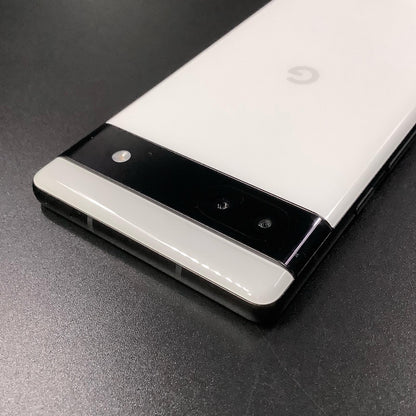 【全額返金保証】【最速発送】Google Pixel 6a 128GB Chalk SIMフリー 白ロム 動作確認済