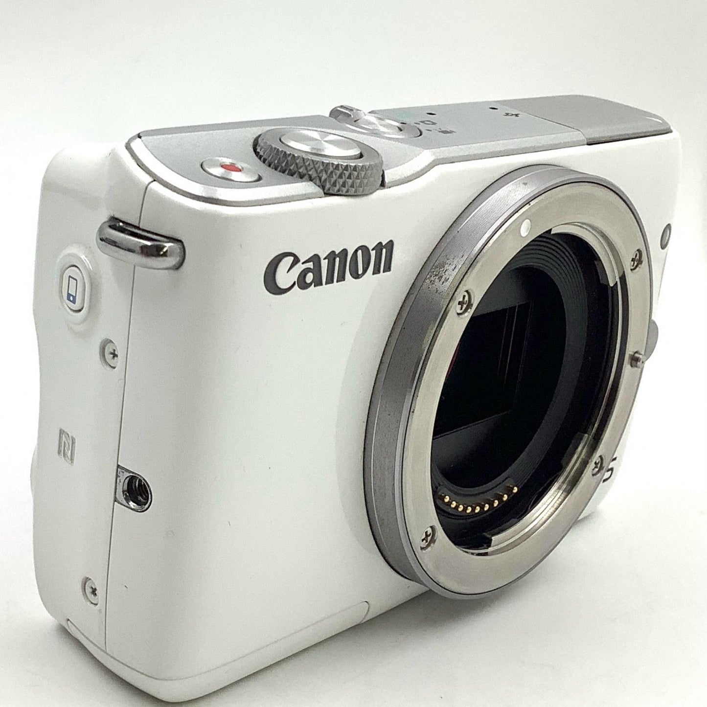 【全額返金保証】【最速発送】Canon デジタル一眼 EOS M10 ダブルズームキット [ホワイト] 動作確認済
