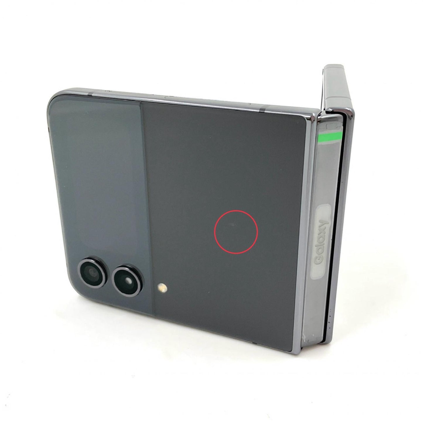 【全額返金保証】【最速発送】SAMSUNG Galaxy Z Flip4 128GB Graphite 楽天モバイル SM-F721C 白ロム 美品 動作確認済