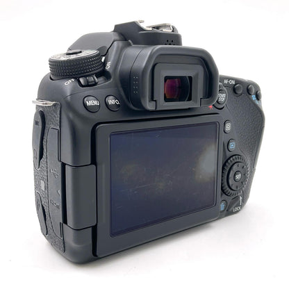 【全額返金保証】【最速発送】Canon デジタル一眼 EOS 80D ボディ ブラック 動作確認済