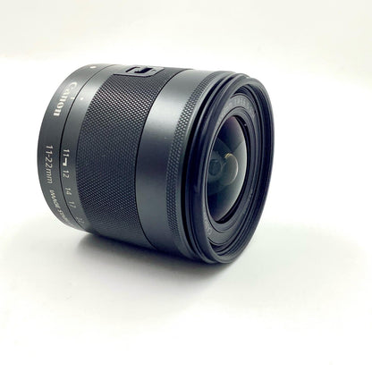 【全額返金保証】【最速発送】Canon EF-M11-22mm F4-5.6 IS STM 動作確認済