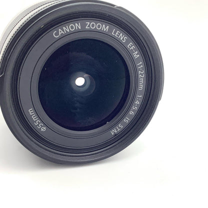 【全額返金保証】【最速発送】Canon EF-M11-22mm F4-5.6 IS STM 動作確認済