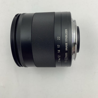 【全額返金保証】【最速発送】Canon EF-M11-22mm F4-5.6 IS STM 動作確認済