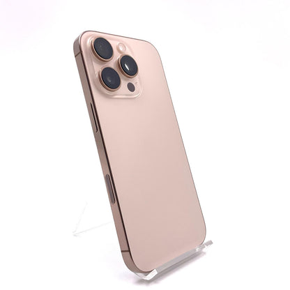 【全額返金保証】【最速発送】Apple iPhone iPhone 16 Pro 256GB デザートチタニウム SIMフリー 白ロム 美品 動作確認済 94%