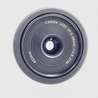 【全額返金保証】【最速発送】Canon EF-S24mm F2.8 STM 超美品 動作確認済