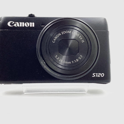 【全額返金保証】【最速発送】Canon コンパクトデジタルカメラ PowerShot S120 動作確認済