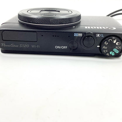 【全額返金保証】【最速発送】Canon コンパクトデジタルカメラ PowerShot S120 動作確認済