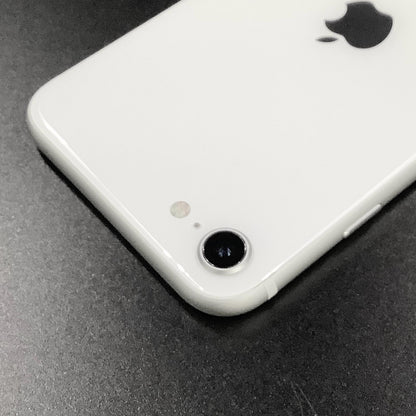 【全額返金保証】【最速発送】Apple iPhone iPhone SE（第2世代） 64GB ホワイト SIMフリー 白ロム 動作確認済 74%