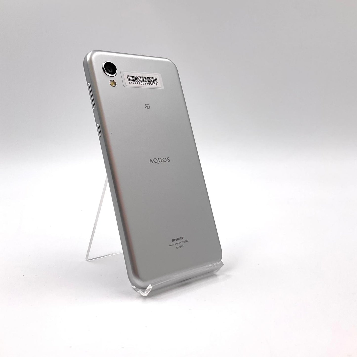 【全額返金保証】【最速発送】SHARP AQUOS sense2 かんたん 32GB ブライトシルバー au SHV43 白ロム 動作確認済