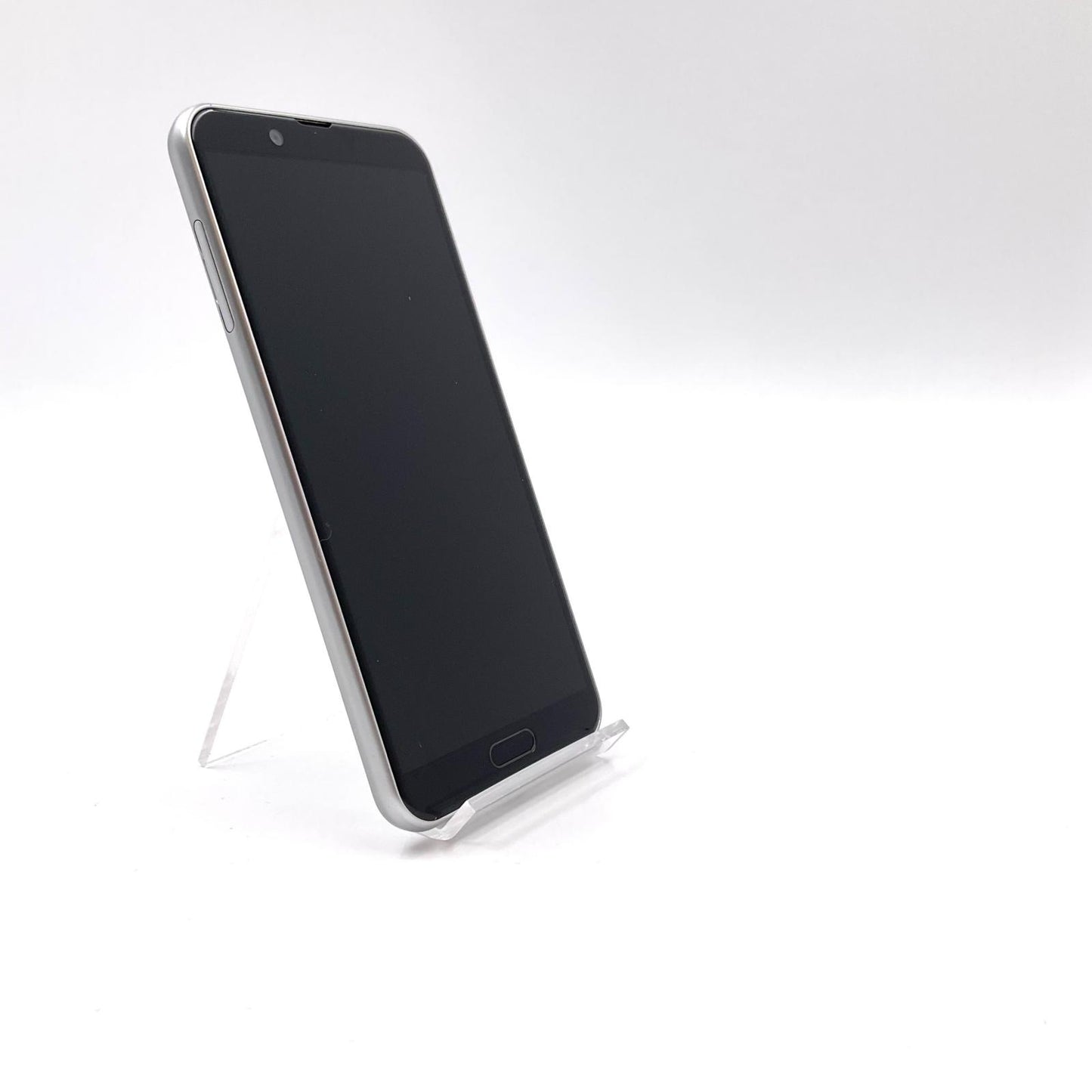 【全額返金保証】【最速発送】SHARP AQUOS sense2 かんたん 32GB ブライトシルバー au SHV43 白ロム 動作確認済