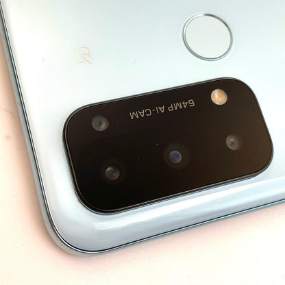 【全額返金保証】【最速発送】OPPO Reno 5A 128GB アイスブルー Softbank A101OP 白ロム 動作確認済