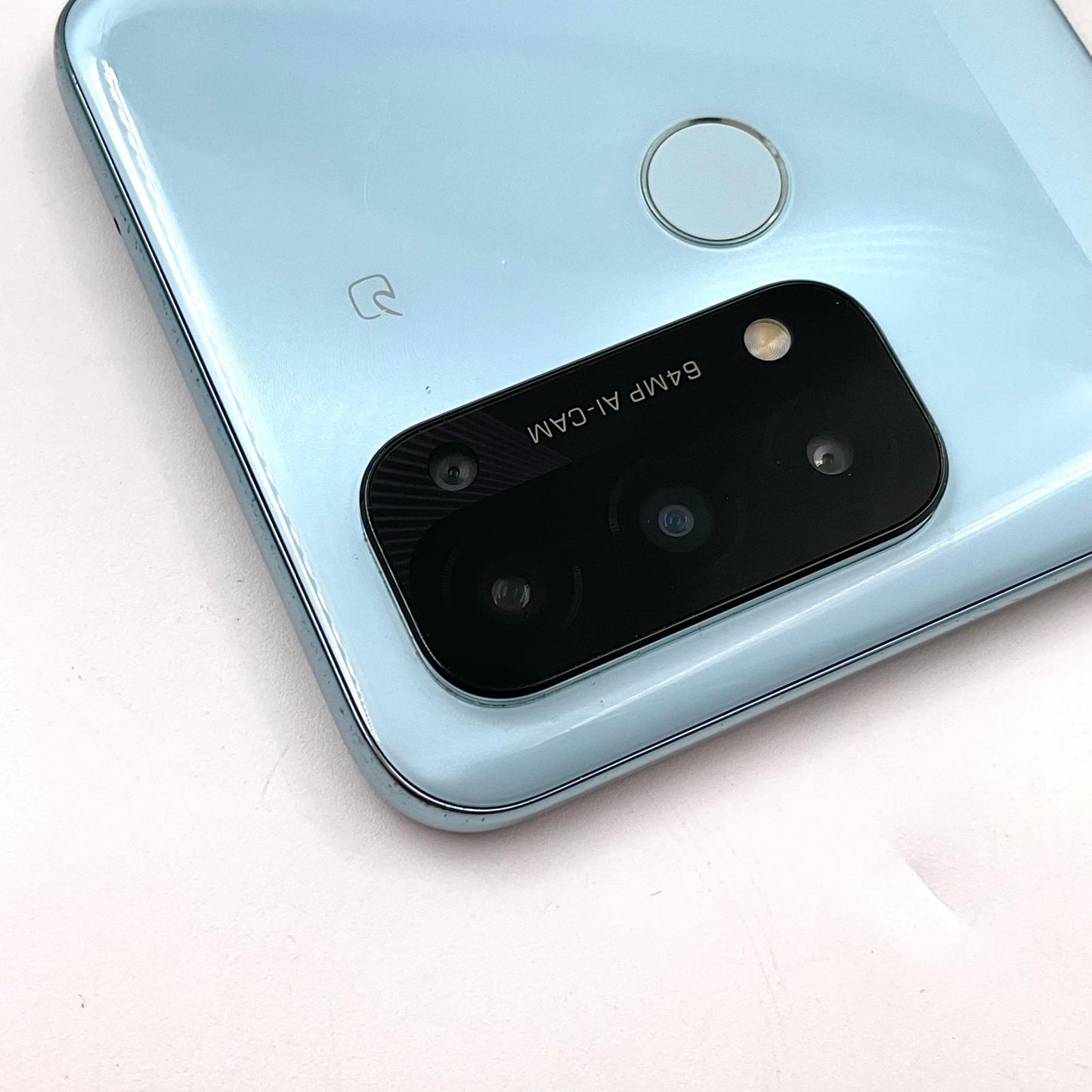 【全額返金保証】【最速発送】OPPO Reno 5A 128GB アイスブルー Softbank A101OP 白ロム 動作確認済