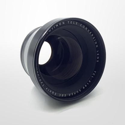 【全額返金保証】【最速発送】FUJIFILM FUJIFILM TCL-X100 ブラック テレコンバージョンレンズ 超美品 動作確認済