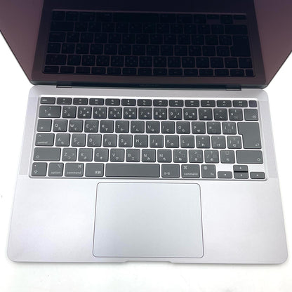 【全額返金保証】【最速発送】Apple MacBook Air 13.3インチ 2020 Apple M1 8GB SSD 256GB スペースグレイ 100% 美品 動作確認済