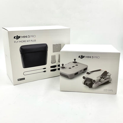 【全額返金保証】【最速発送】DJI Mini 3 Pro + Mini 3 Pro FLY MORE KIT PLUS 動作確認済
