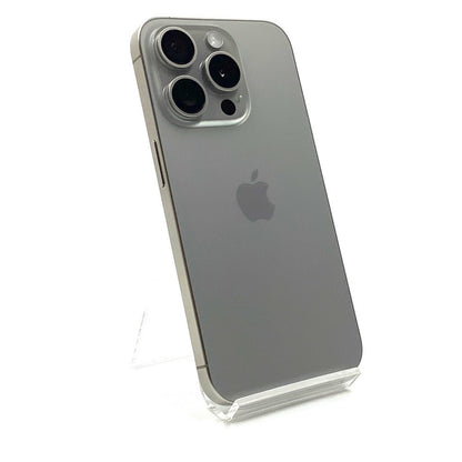【全額返金保証】【最速発送】Apple iPhone iPhone 15 Pro 512GB ナチュラルチタニウム SIMフリー 白ロム 動作確認済 82%