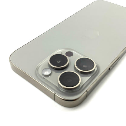 【全額返金保証】【最速発送】Apple iPhone iPhone 15 Pro 512GB ナチュラルチタニウム SIMフリー 白ロム 動作確認済 82%
