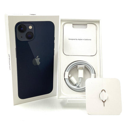 【全額返金保証】【最速発送】Apple iPhone iPhone 13 256GB ミッドナイト Softbank SIMフリー 動作確認済 88%