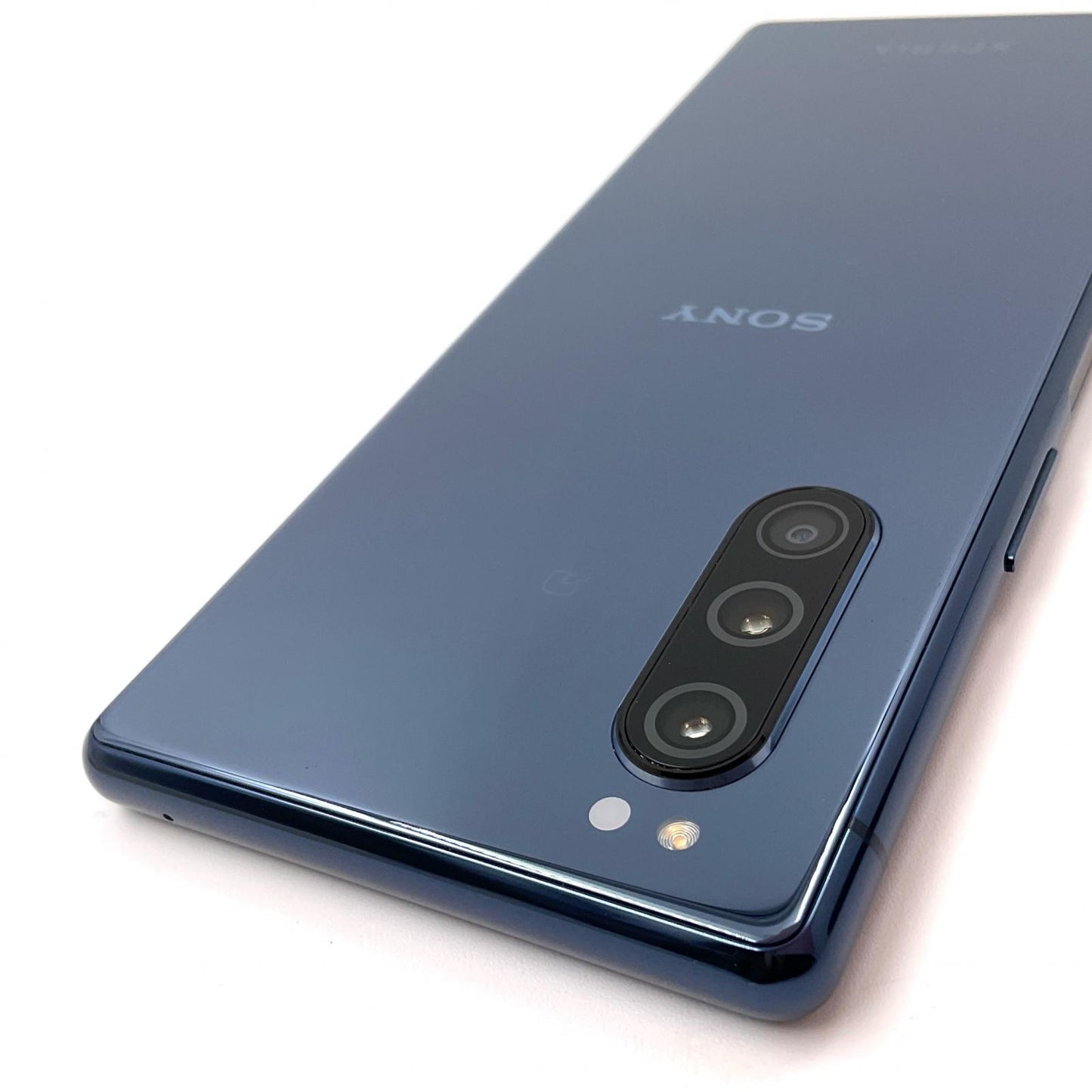 【全額返金保証】【最速発送】Sony Xperia 5 64GB ブルー au SOV41 白ロム 動作確認済
