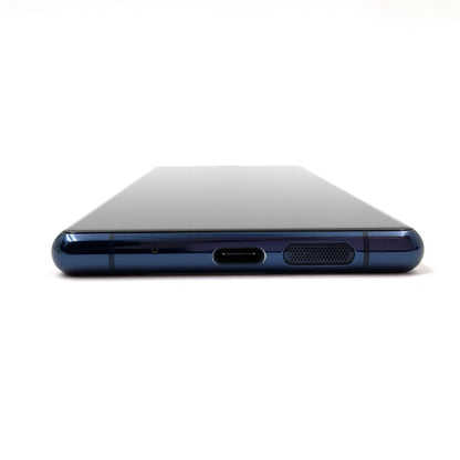 【全額返金保証】【最速発送】Sony Xperia 5 64GB ブルー au SOV41 白ロム 動作確認済