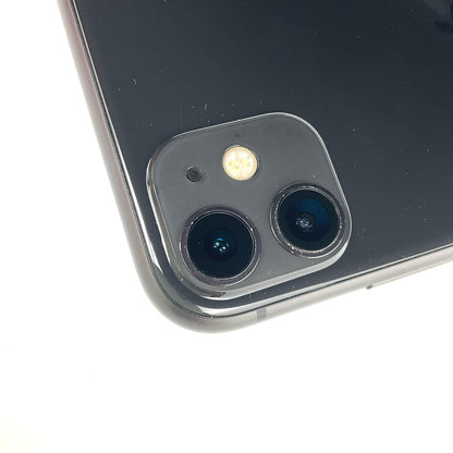 【全額返金保証】【最速発送】Apple iPhone iPhone 11 256GB ブラック au 白ロム 動作確認済 78%
