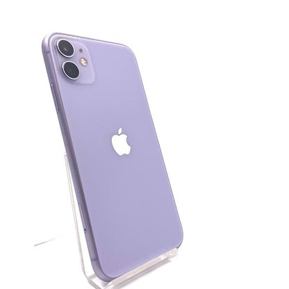 【最速発送】Apple iPhone iPhone 11 256GB パープル au 白ロム【難有】 91%
