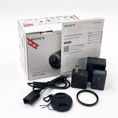 【全額返金保証】【最速発送】Sony HDR-CX680 レッド 美品 動作確認済