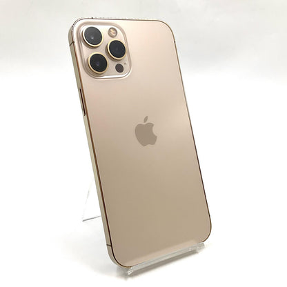 【全額返金保証】【最速発送】Apple iPhone iPhone 12 Pro Max 128GB ゴールド docomo 白ロム 動作確認済 82%