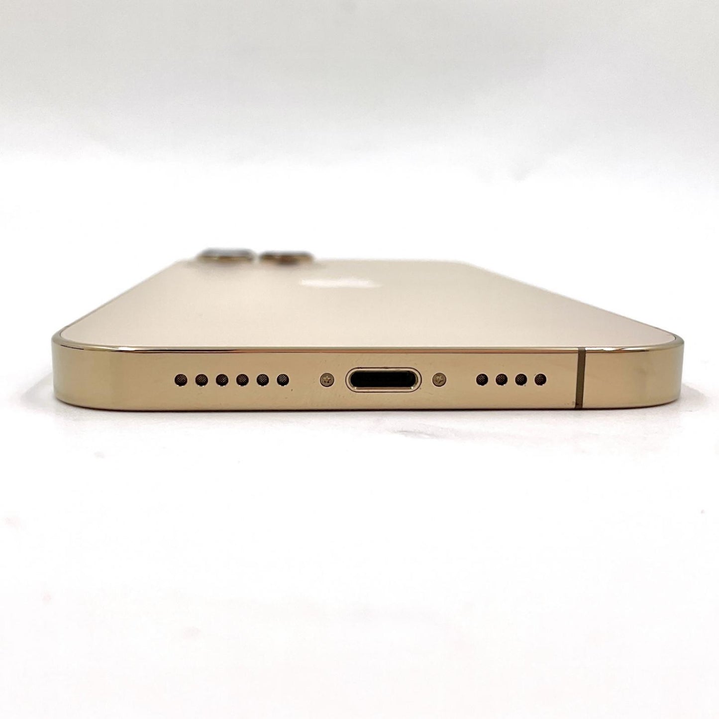 【全額返金保証】【最速発送】Apple iPhone iPhone 12 Pro Max 128GB ゴールド docomo 白ロム 動作確認済 82%