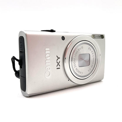 【全額返金保証】【最速発送】Canon コンパクトデジタルカメラ IXY 90F [シルバー] 美品 動作確認済