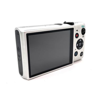 【全額返金保証】【最速発送】Canon コンパクトデジタルカメラ IXY 90F [シルバー] 美品 動作確認済