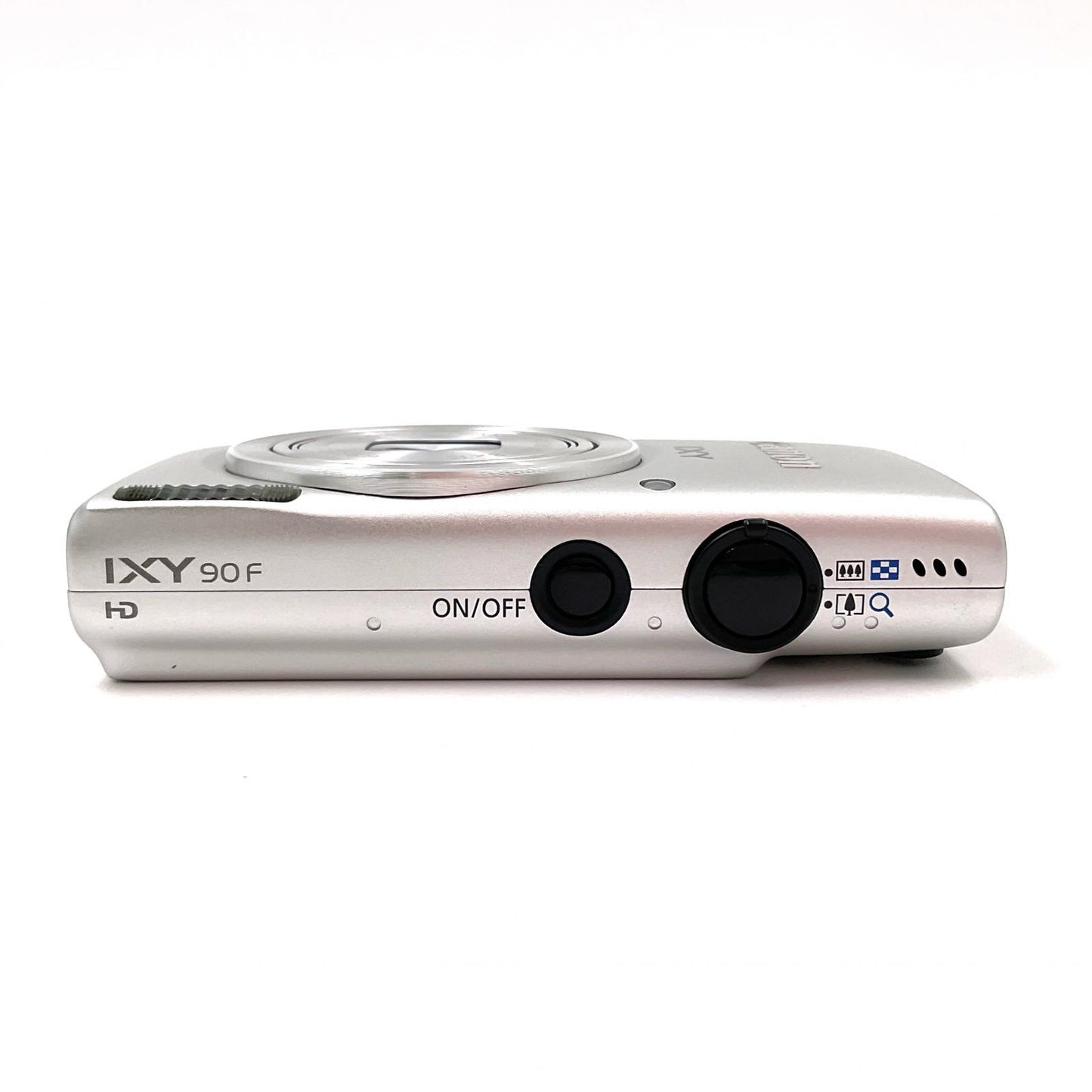 【全額返金保証】【最速発送】Canon コンパクトデジタルカメラ IXY 90F [シルバー] 美品 動作確認済