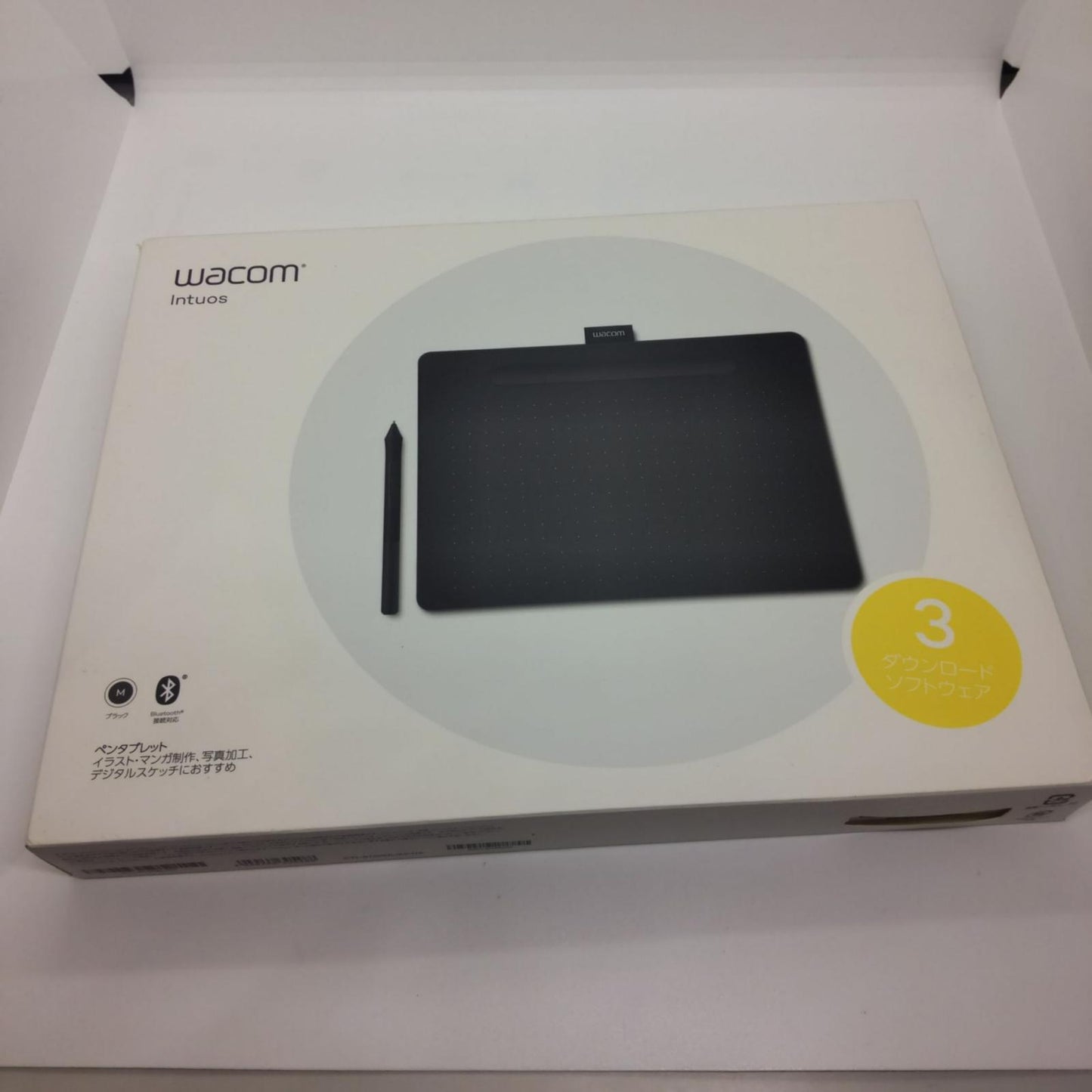 【全額返金保証】【最速発送】WACOM Intuos Medium ワイヤレス ブラック CTL-6100WL/K0 動作確認済