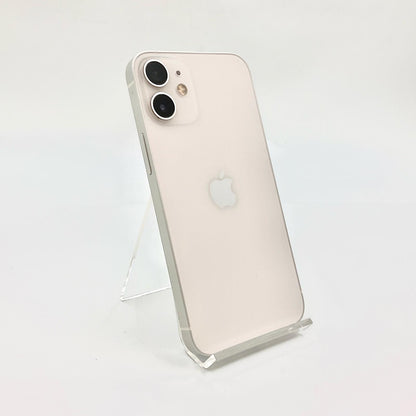 【全額返金保証】【最速発送】Apple iPhone iPhone 12 mini 64GB ホワイト docomo 白ロム 動作確認済 77%