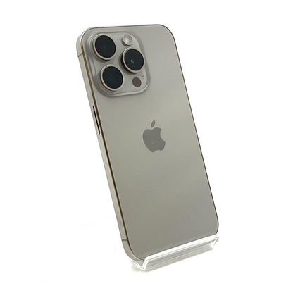 【全額返金保証】【最速発送】Apple iPhone iPhone 15 Pro 128GB ナチュラルチタニウム SIMフリー 白ロム 動作確認済 79%