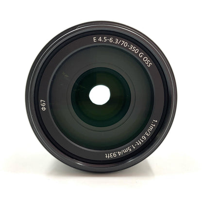 【全額返金保証】【最速発送】Sony E 70-350mm F4.5-6.3 G OSS SEL70350G 美品 動作確認済