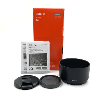 【全額返金保証】【最速発送】Sony E 70-350mm F4.5-6.3 G OSS SEL70350G 美品 動作確認済